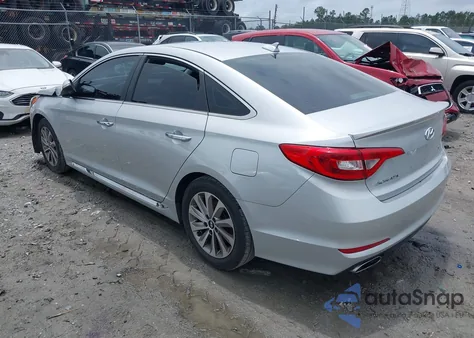 2017 Hyundai Sonata Sport из США, поврежденный, VIN 5NPE34AF4HH580374